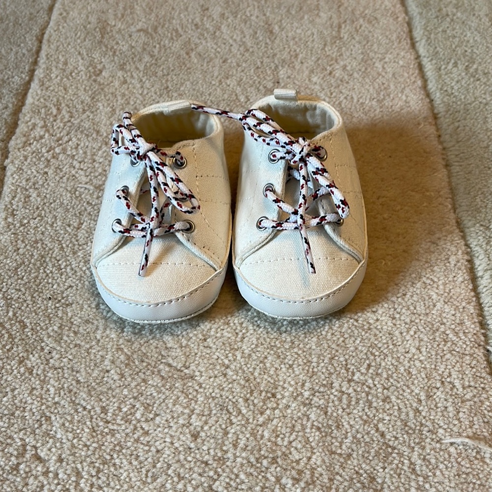 White Baby Gap Sneakers